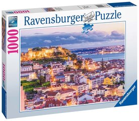 Заказки Ravensburger Lisbon & Sao Horge Castle 1000p 17183 цена и информация | Пазлы | 220.lv