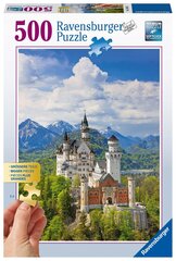 Ravensburger mīkla Neuschwanstein Castle 500p 13681 cena un informācija | Puzles, 3D puzles | 220.lv