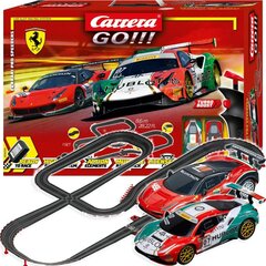 Sacīkšu trase Carrera Go Race Track Ferrari Pro Speeders 25518, 8.6 m цена и информация | Конструктор автомобилей игрушки для мальчиков | 220.lv