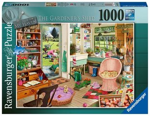 Puzle Ravensburger The Garden Shed, 16767, 1000 d. cena un informācija | Puzles, 3D puzles | 220.lv