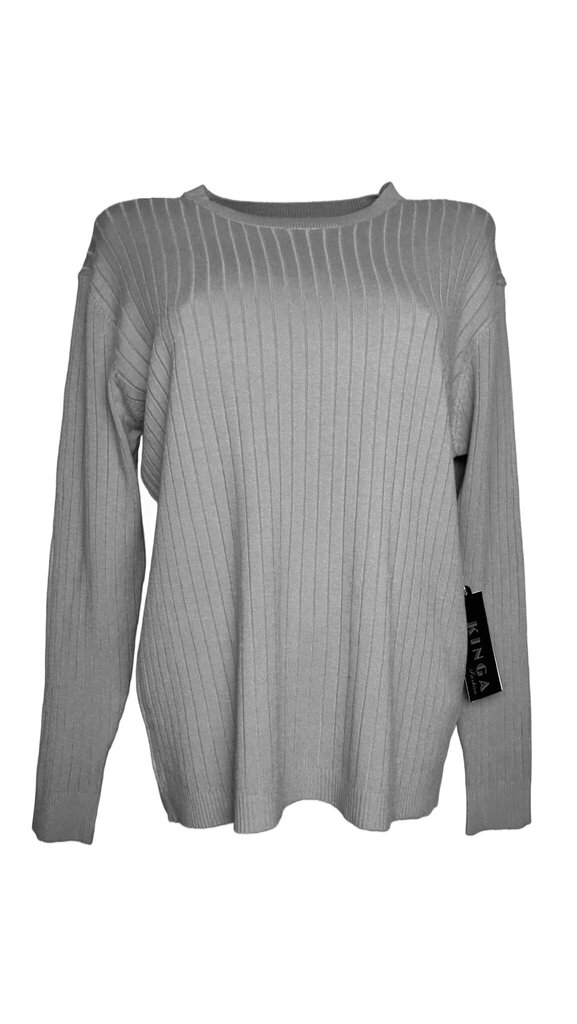 Džemperis sievietēm Kinga, pelēks cena un informācija | Sieviešu džemperi | 220.lv