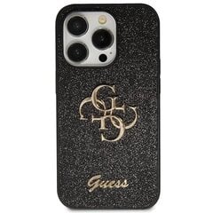 Guess GUHCN61HG4SGK iPhone 11 | Xr 6.1" czarny|black hardcase Glitter Script Big 4G цена и информация | Чехлы для телефонов | 220.lv