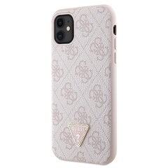 Guess GUHCN61P4TDSCPP iPhone 11 | Xr 6.1" różowy|pink hardcase Crossbody 4G Metal Logo цена и информация | Чехлы для телефонов | 220.lv