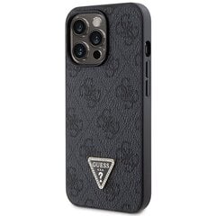 Guess GUHCP13LP4TDSCPK iPhone 13 Pro | 13 6.1" czarny|black hardcase Crossbody 4G Metal Logo цена и информация | Чехлы для телефонов | 220.lv