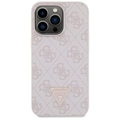 Guess GUHCP13LP4TDSCPP iPhone 13 Pro | 13 6.1" różowy|pink hardcase Crossbody 4G Metal Logo цена и информация | Чехлы для телефонов | 220.lv