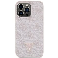 Guess GUHCP13XP4TDSCPP iPhone 13 Pro Max 6.7" różowy|pink hardcase Crossbody 4G Metal Logo цена и информация | Чехлы для телефонов | 220.lv