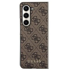 Guess GUHCZFD5GF4GBR F946 Z Fold5 brązowy|brown hardcase 4G Charms Collection цена и информация | Чехлы для телефонов | 220.lv