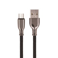 Setty cable USB - microUSB 1,0 m 3A FC-M black - no package цена и информация | Кабели для телефонов | 220.lv