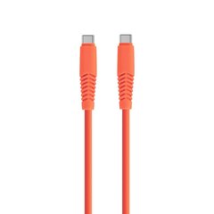 Setty cable USB-C - USB-C 1,5 m 2,1A KSC-C-1.5210 orange цена и информация | Кабели для телефонов | 220.lv