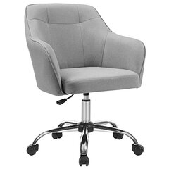 Кресло офисное SONGMICS серый, светло-серый цена и информация | Офисные кресла | 220.lv