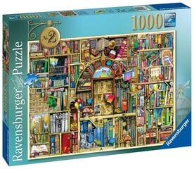 Ravensburger Puzzle The Bizarre Bookshop № 2 1000p 19418 цена и информация | Пазлы | 220.lv