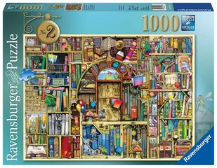 Ravensburger Puzzle The Bizarre Bookshop № 2 1000p 19418 цена и информация | Пазлы | 220.lv