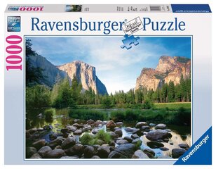 Ravensburger Puzzle Yosemite Valley 1000pc 19206 цена и информация | Пазлы | 220.lv