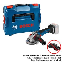 Аккумуляторная угловая шлифовальная машина Bosch 06019G340B, GWS18V-10SC цена и информация | Шлифовальные машины | 220.lv