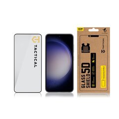 Tactical Glass Shield 5D for Samsung Galaxy S23 Black цена и информация | Защитные пленки для телефонов | 220.lv