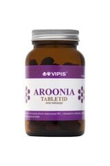 Uztura bagātinātājs Vipis Aronia Tablets, 80 tabletes cena un informācija | Vitamīni, preparāti, uztura bagātinātāji labsajūtai | 220.lv