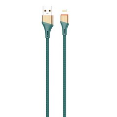 Кабель LDNIO LS632 USB — Micro USB 2 м, 30 Вт (зеленый) цена и информация | Кабели для телефонов | 220.lv