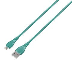 Кабель LDNIO LS611 USB — Micro USB 1 м, 30 Вт (зеленый) цена и информация | Кабели для телефонов | 220.lv