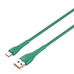 Кабель USB-USB-C LDNIO LS672, 30 Вт, 2 м (зеленый) цена и информация | Кабели для телефонов | 220.lv