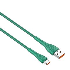 Кабель USB-USB-C LDNIO LS672, 30 Вт, 2 м (зеленый) цена и информация | Кабели для телефонов | 220.lv