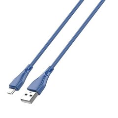 Кабель LDNIO LS612 USB — Micro USB 2 м, 30 Вт (синий) цена и информация | Кабели для телефонов | 220.lv