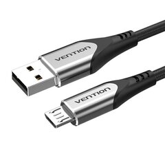 Кабель Vention COAHF USB 2.0 — Micro-B USB, 1 м (серый) цена и информация | Кабели для телефонов | 220.lv