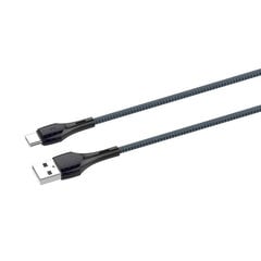 USB-кабель Lightning LDNIO LDNIO LS521, 1 м (серо-синий) цена и информация | Кабели для телефонов | 220.lv