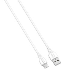Кабель USB-USB-C LDNIO LS542, 2.1 А, 2 м (белый) цена и информация | Кабели для телефонов | 220.lv