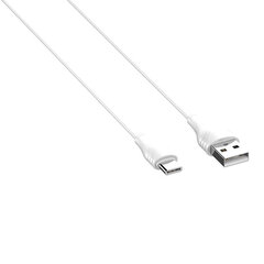 Кабель USB на Lightning LDNIO LS553, 2.1А, 2 м (белый) цена и информация | Кабели для телефонов | 220.lv