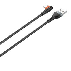 Кабель USB на USB-C LDNIO LS561, 2.4А, 1 м (черный) цена и информация | Кабели для телефонов | 220.lv