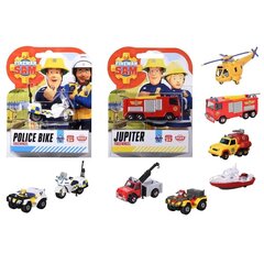Автомобильный пожарный Сэм 1/64, микс цена и информация | Игрушки для мальчиков | 220.lv
