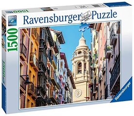 Загадка Ravensburger 16709 - Pamplona - 1500 штук головоломки для взрослых и детей с 14 лет - головоломка с городским мотивом цена и информация | Пазлы | 220.lv