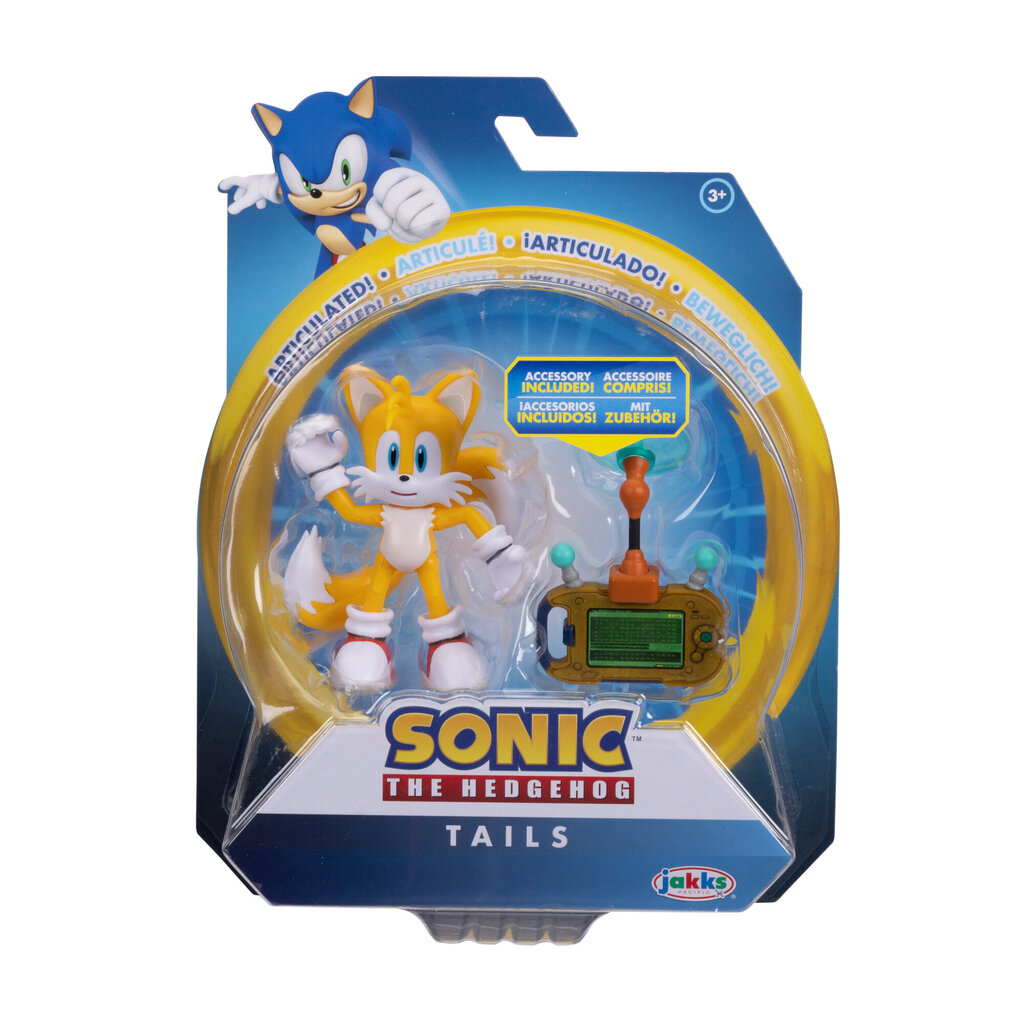 Фигурка и аксессуары SONIC THE HEDGEHOG W12, 10 см цена | 220.lv