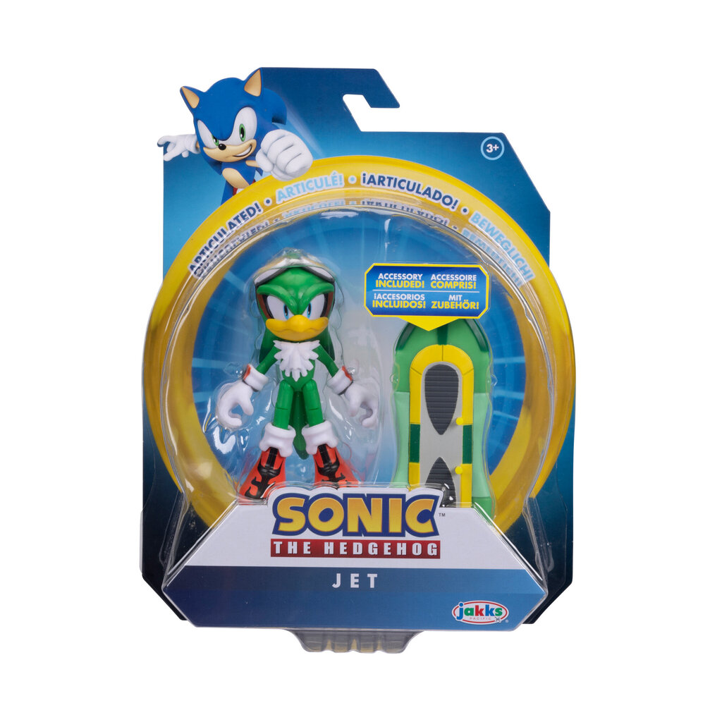 Фигурка и аксессуары SONIC THE HEDGEHOG W12, 10 см цена | 220.lv