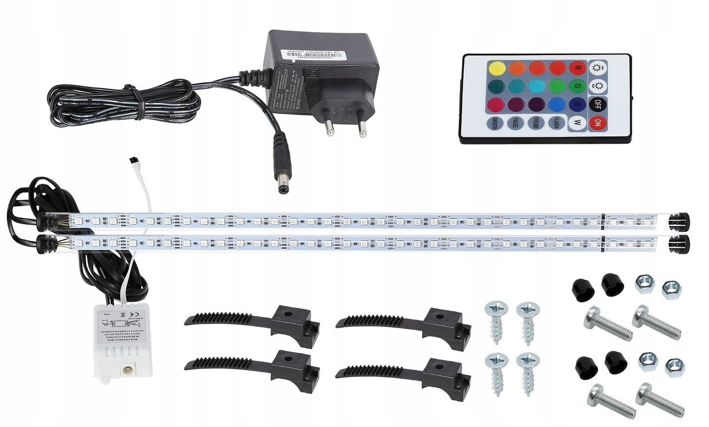 Akvārija apgaismojums Aqualed 2x100cm RGB I+I cena un informācija | Akvāriji un aprīkojums | 220.lv