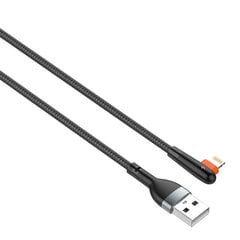 Кабель USB на USB-C LDNIO LS561, 2.4А, 1 м (черный) цена и информация | Кабели для телефонов | 220.lv