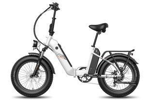 Электровелосипед Fafrees FF20 Polar, 20", белый, 500Вт, 20,8Ач цена и информация | Электровелосипеды | 220.lv