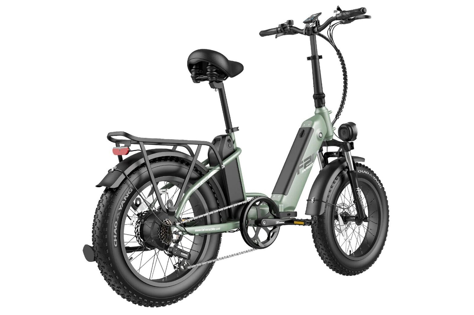 Elektriskais velosipēds FAFREES FF20 Polar, 20", zaļš, 500W, 20,8Ah cena un informācija | Elektrovelosipēdi | 220.lv