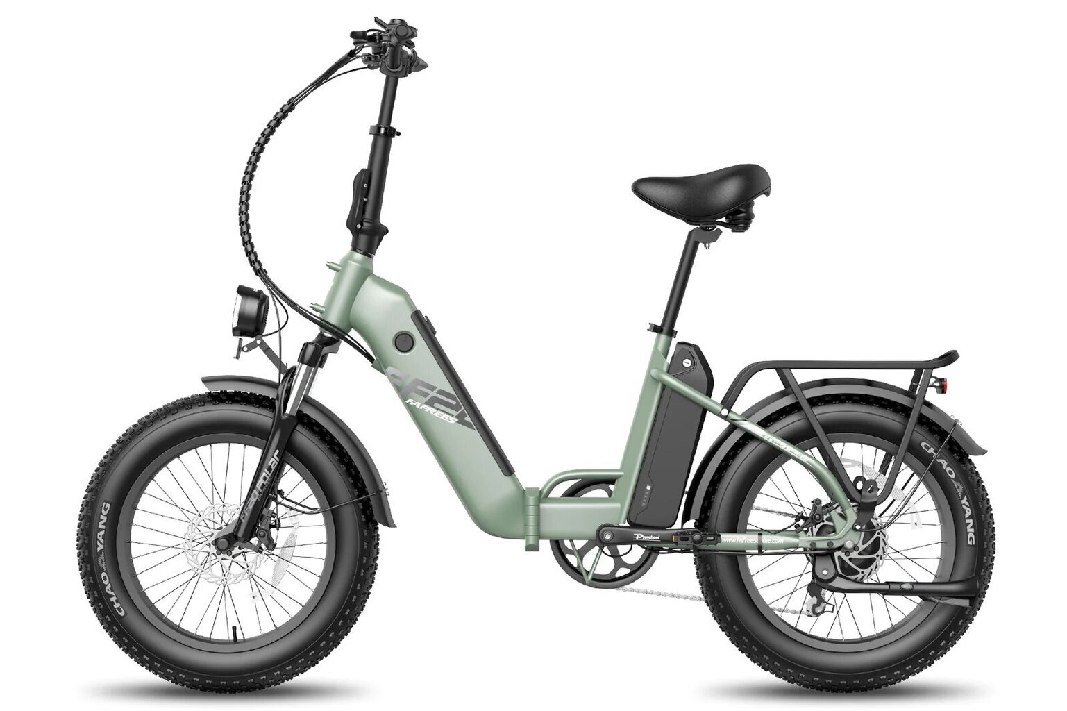 Elektriskais velosipēds FAFREES FF20 Polar, 20", zaļš, 500W, 20,8Ah cena un informācija | Elektrovelosipēdi | 220.lv