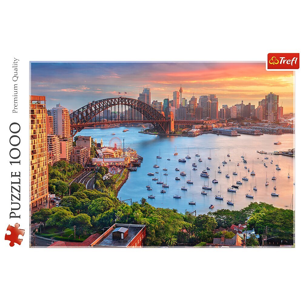 Puzle Trefl Sidneja, 1000 d. cena un informācija | Puzles, 3D puzles | 220.lv