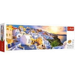 Puzle Trefl Santorini Panorāma, 1000 d. цена и информация | Пазлы | 220.lv