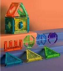 3D magnētiskie bloki Stem Magnetic Building Tiles, 73 gab. цена и информация | Kонструкторы | 220.lv