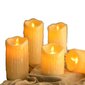 LED sveču komplekts, 12,5 un 10 cm, 2gab цена и информация | Kapu sveces | 220.lv