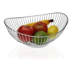 Ваза для фруктов Versa Овальный Сталь хром 26,5 x 13,5 x 35,5 cm цена и информация | Посуда, тарелки, обеденные сервизы | 220.lv