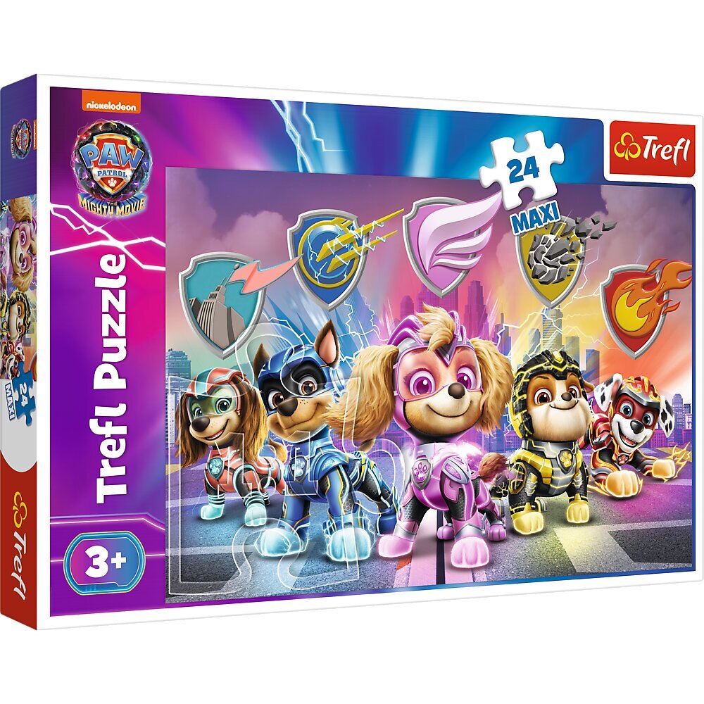 Puzle Trefl Paw Patrol Ķepa Patruļa, 24 d. цена и информация | Puzles, 3D puzles | 220.lv