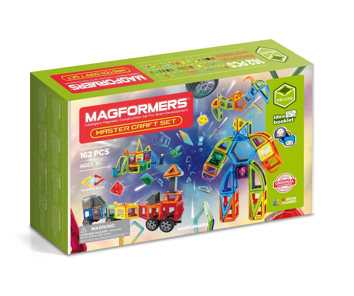 Magformers magnētu konstruktoru komplekts Master Craft, 162 gab. cena un informācija | Konstruktori | 220.lv
