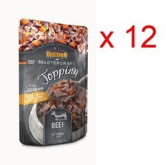 Belcando Mastercraft Topping ar liellopa gaļu, 100 g x 12 gab. cena un informācija | Konservi suņiem | 220.lv