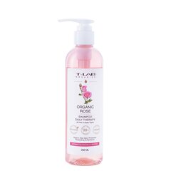 Šampūns visiem galvas ādas un matu tipiem T-LAB Organic Rose Daily, 250ml цена и информация | Шампуни | 220.lv