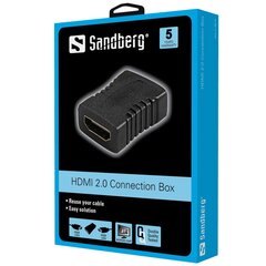 Sandberg 508-74 HDMI 2.0 Connection F|F цена и информация | Адаптеры и USB разветвители | 220.lv