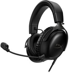 HyperX Cloud III melnas цена и информация | Наушники | 220.lv